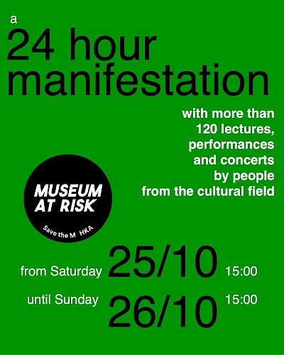 Announcement poster 24 hour manifestation